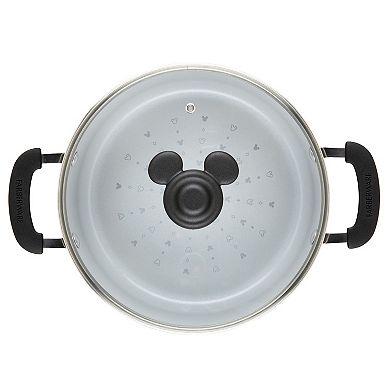 Farberware Disney 5.5-qt. Monochrome Ceramic Nonstick Stockpot with Lid