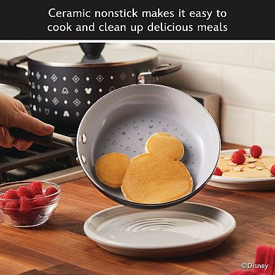 Farberware Disney 8-in. Monochrome Ceramic Nonstick Fry Pan