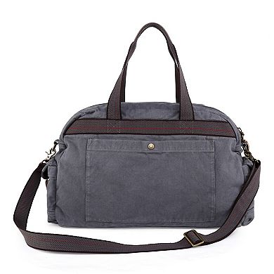 Tsd Brand Oak Hill Canvas Weekender Duffel