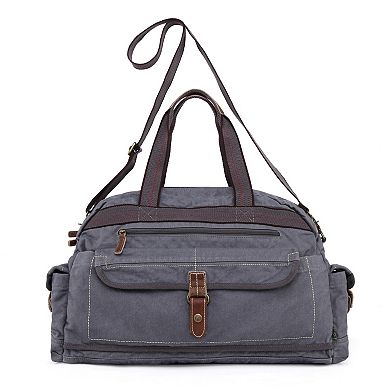 Tsd Brand Oak Hill Canvas Weekender Duffel