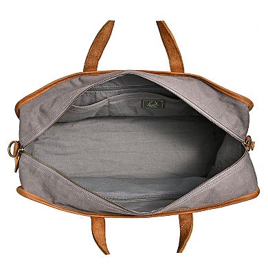 Tsd Brand Valley Oak Convertible Weekender Duffel