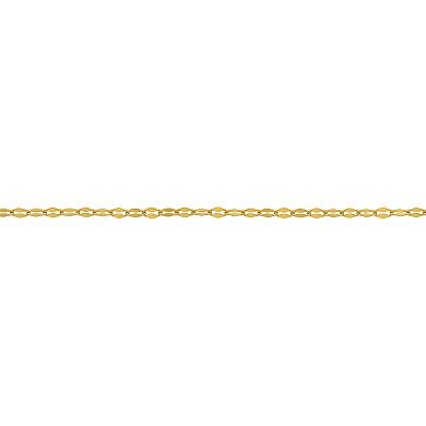 PRIMROSE 24k Gold over Sterling Silver Butterfly Chain Necklace