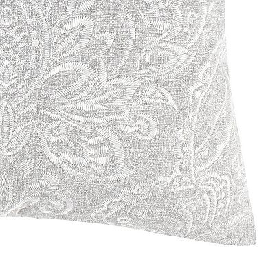 Levtex Home Sherbourne Embroidered Floral Throw Pillow