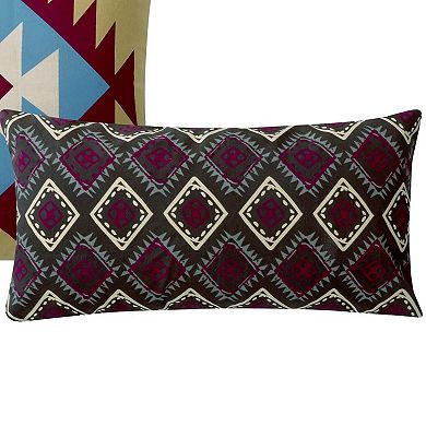 Cotton Accent Throw Pillow, Southwest Print, Pair of 2, Multicolor