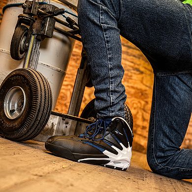 Reebok Work Blast Men's Blue Accented Composite Toe Sneakers