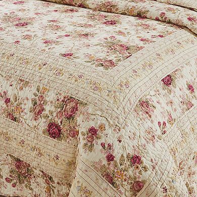 Greenland Home Fashions Antique Rose Bedspread Set
