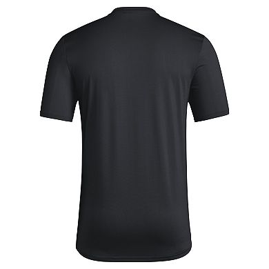 Men's adidas Black Atlanta United FC 2024 Jersey Hook AEROREADY T-Shirt