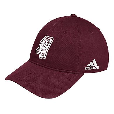 Men's adidas Maroon Mississippi State Bulldogs State Slouch Adjustable Hat