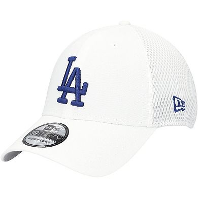 Men's New Era White Los Angeles Dodgers Neo 39THIRTY Flex Hat