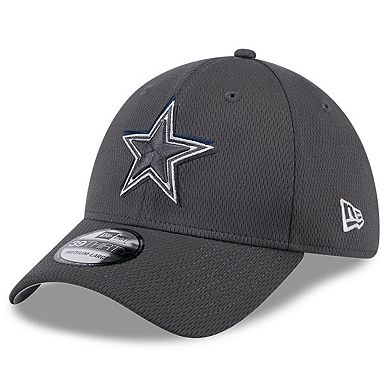 Men's New Era  Graphite Dallas Cowboys 2024 NFL Draft 39THIRTY Flex Hat