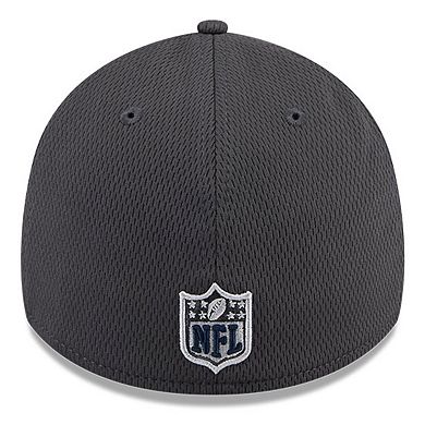 Men's New Era  Graphite Dallas Cowboys 2024 NFL Draft 39THIRTY Flex Hat