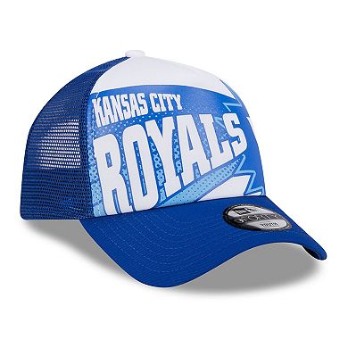 Youth New Era Royal Kansas City Royals Boom 9FORTY Adjustable Hat