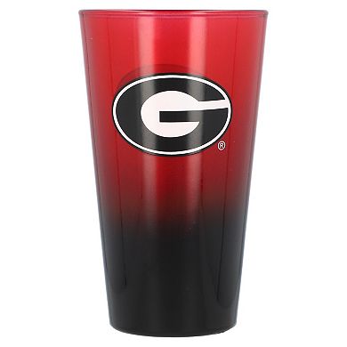 Georgia Bulldogs 16oz. Ombre Pint Glass