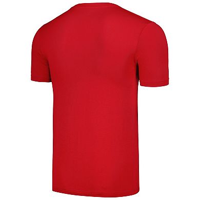 Men's New Era Red Atlanta Falcons Camo Logo T-Shirt