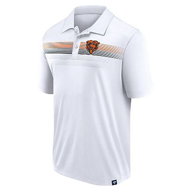 Men's Fanatics Branded White Chicago Bears Big & Tall Sublimated Polo