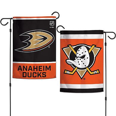 WinCraft Anaheim Ducks 12'' x 18'' Double-Sided Garden Flag