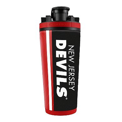WinCraft New Jersey Devils 26oz. 4D Stainless Steel Ice Shaker Bottle