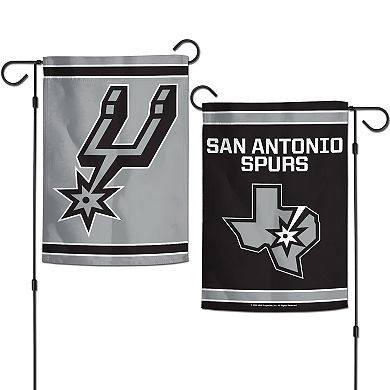 WinCraft San Antonio Spurs 12'' x 18'' Double-Sided Garden Flag