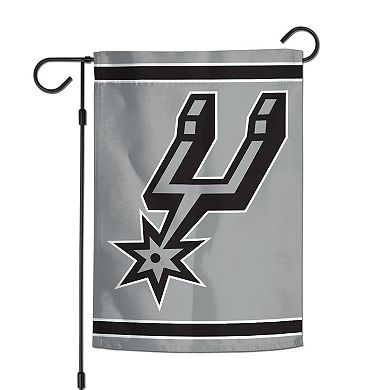 WinCraft San Antonio Spurs 12'' x 18'' Double-Sided Garden Flag