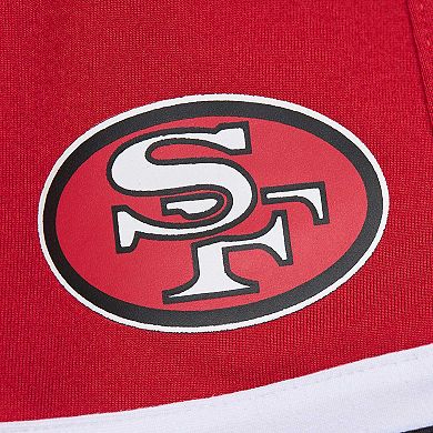 Women's Mitchell & Ness Scarlet San Francisco 49ers Throwback Logo Skort