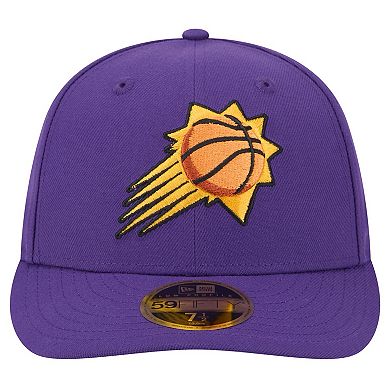 Men's New Era Purple Phoenix Suns Low Profile Core 59FIFTY Fitted Hat