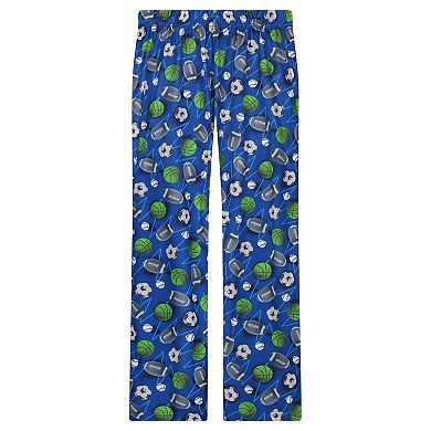Sleep On It Boys 2-piece Short-sleeve Jersey Pajama Pants Set