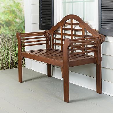 Evergreen Enterprises Lutyens Wood Garden Bench