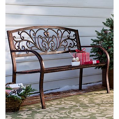 Evergreen Enterprises Blooming Garden Bench