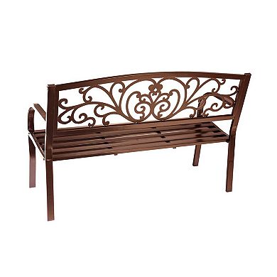 Evergreen Enterprises Blooming Garden Bench