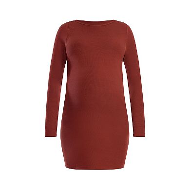 Maternity Motherhood® Long Sleeve Mini Dress