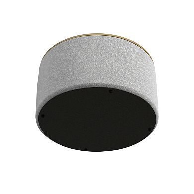 HomePop Boucle Storage Ottoman