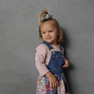 Toddler Girls Levi's® Long Sleeve Tee & Skirtalls 2-Piece Set