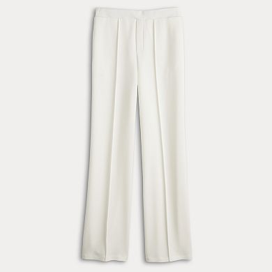 Women's Simply Vera Vera Wang High-Rise Wide Leg Pull-On Pants