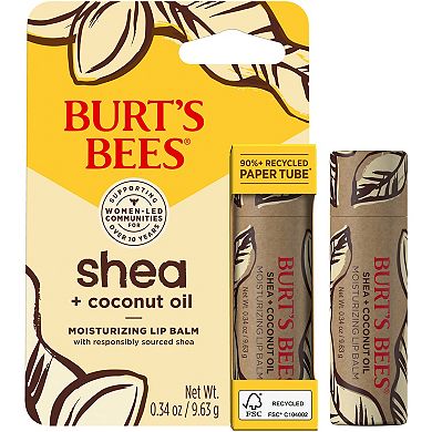 Burt's Bees Shea + Coconut Oil Moisturizing Lip Balm