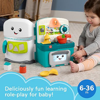 Fisher-Price Laugh & Learn Learning Kitchen Toddler Playset