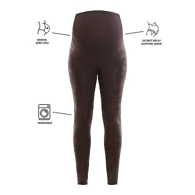 Maternity Motherhood® Essential Pleather Leggings