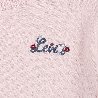 Girls 4-6x Levi's® Patchwork Crewneck and Flared Leggings Set