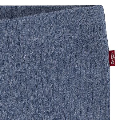 Girls 4-6x Levi's® Patchwork Crewneck and Flared Leggings Set