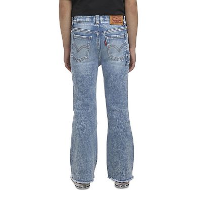 Girls 4-6x Levi's® 726 High-rise Patchwork Flared Jeans