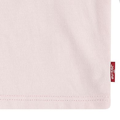 Girls 4-6x Levi's® Puff Sleeve Top & Patchwork Skirtalls 2-piece Set