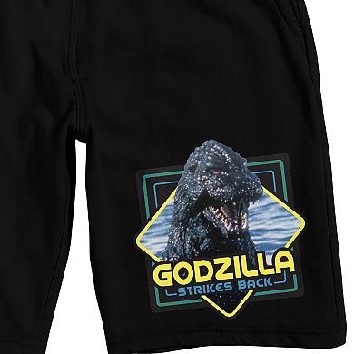 Men's Godzilla Strikes Back Pajama Shorts
