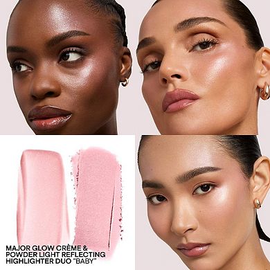 Major Glow Creme & Powder Light Reflecting Translucent Highlighter Duo