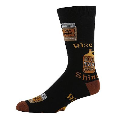 Mens Crew Socks - Moonshine