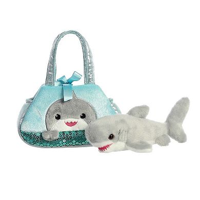 Aurora Small Blue Fancy Pals 7" Peek-a-boo Shark Fashionable Stuffed Animal