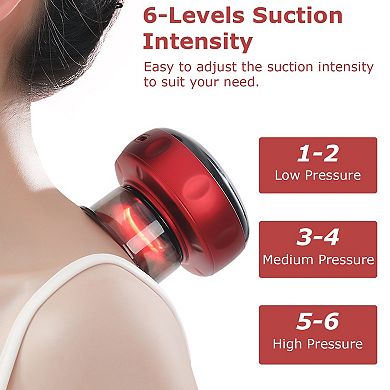 Electric Cupping Therapy Massager With Back Scraping