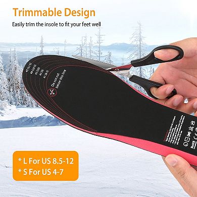 Electric Heated Foot Warmer With 3000mah Rechargeable Battery