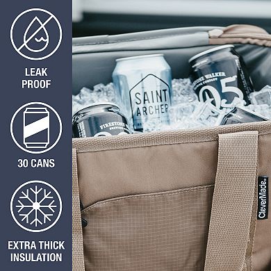 Clevermade Pacifica Collapsible 30 Can Cooler Bag