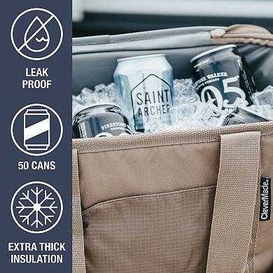 Clevermade Pacifica Collapsible 50 Can Cooler Bag