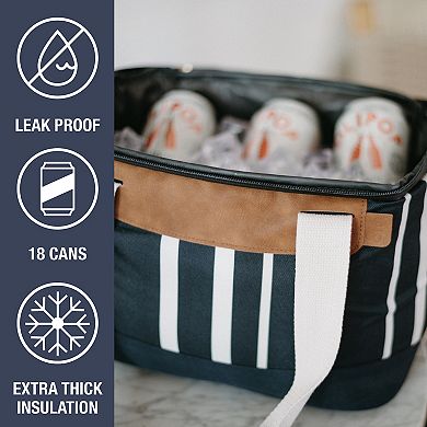 CleverMade Premium Soft Sided Malibu 18 Can Lunchbox Cooler