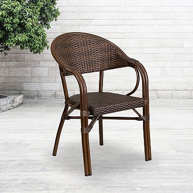 Flash Furniture Lila Restaurant Patio Chair 3-piece Set